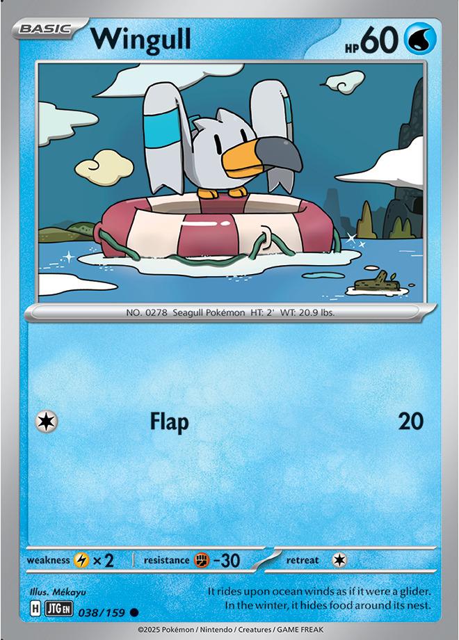 Carte Pokémon: Wingull [Goélise]