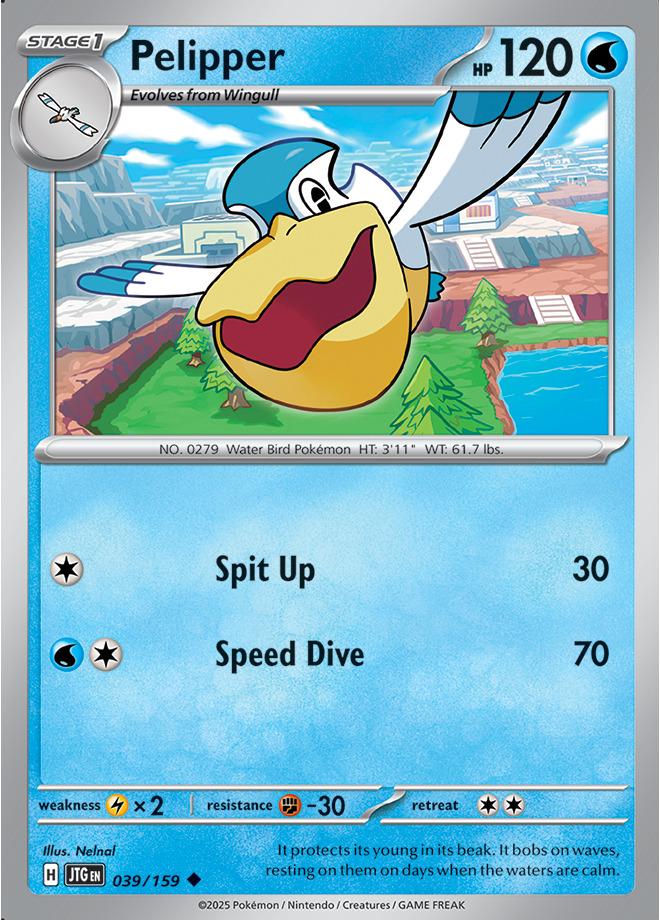 Carte Pokémon: Pelipper [Bekipan]