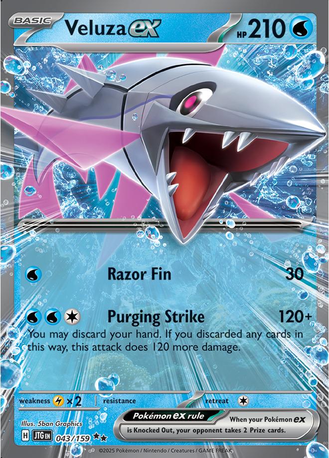 Carte Pokémon: Veluza ex [Délestin ex]