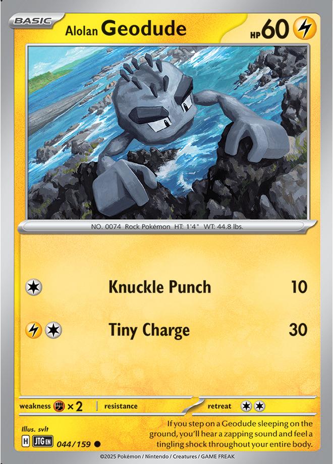 Carte Pokémon: Alolan Geodude [Racaillou d'Alola]