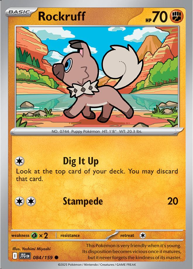 Carte Pokémon: Rockruff [Rocabot]
