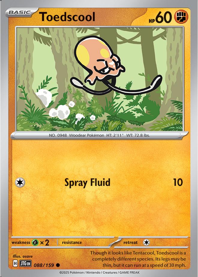 Carte Pokémon: Toedscool [Terracool]