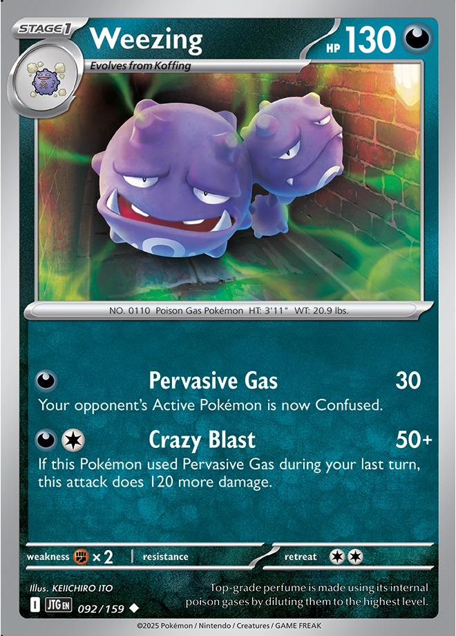 Carte Pokémon: Weezing [Smogogo]