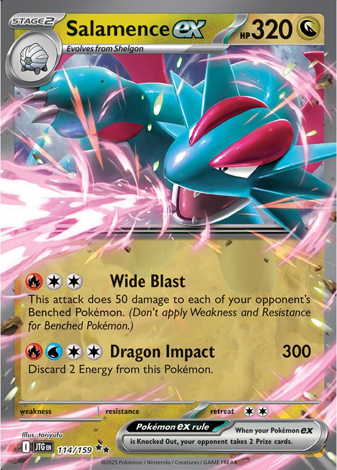 Carte Pokémon: Salamence ex [Drattak ex]