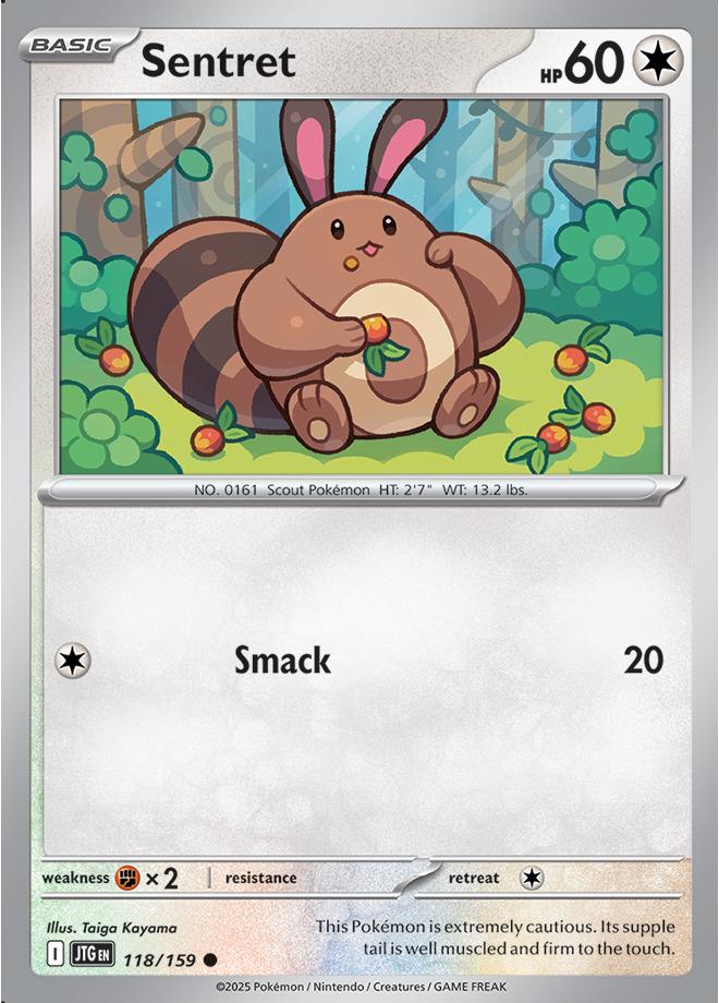 Carte Pokémon: Sentret [Fouinette]