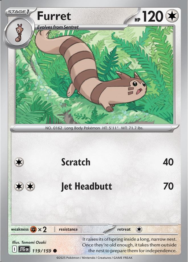 Carte Pokémon: Furret [Fouinar]