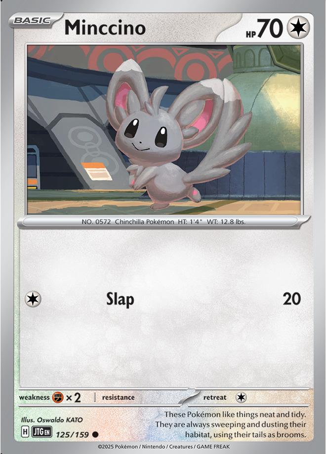Carte Pokémon: Minccino [Chinchidou]