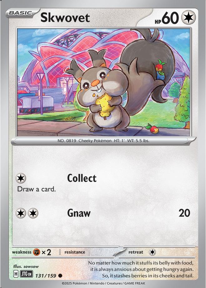 Carte Pokémon: Skwovet [Rongourmand]