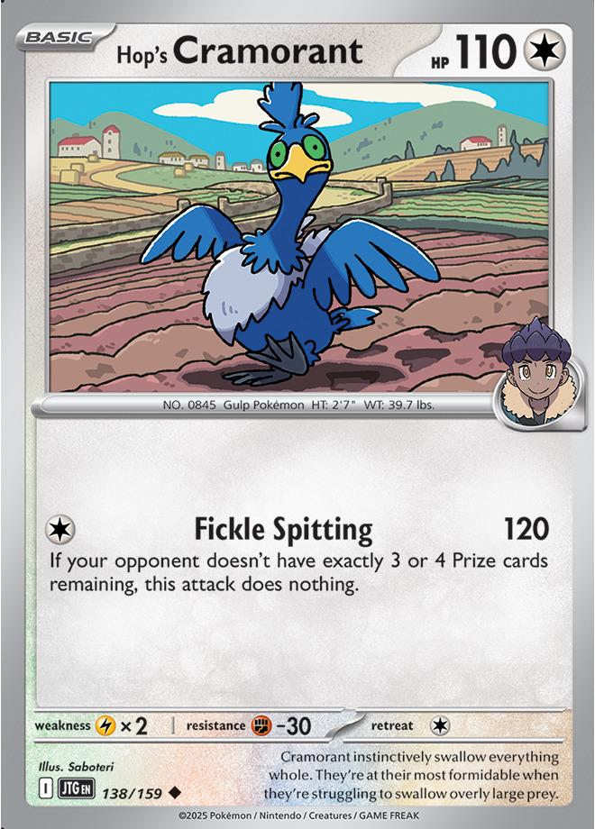 Carte Pokémon: Hop's Cramorant [Nigosier de Nabil]