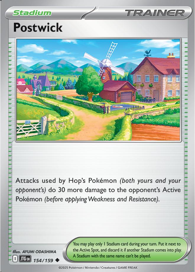 Carte Pokémon: Postwick [Paddoxton]