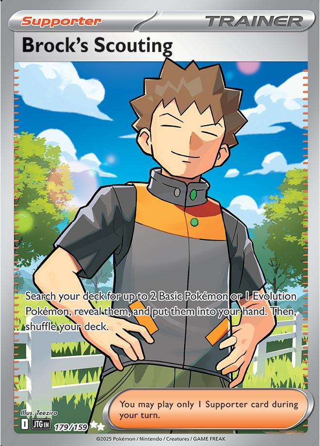 Carte Pokémon: Brock's Scouting [Exploration de Pierre]
