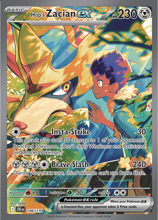 Carte Pokémon: Hop's Zacian ex [Zacian ex de Nabil]