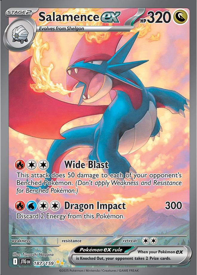 Carte Pokémon: Salamence ex [Drattak ex]
