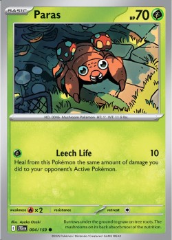 Carte Pokémon: Paras