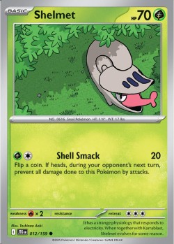 Carte Pokémon: Shelmet