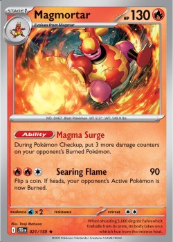 Carte Pokémon: Magmortar