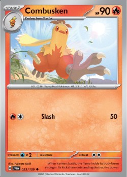 Carte Pokémon: Combusken