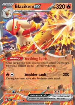 Carte Pokémon: Blaziken ex