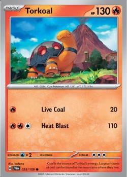 Carte Pokémon: Torkoal