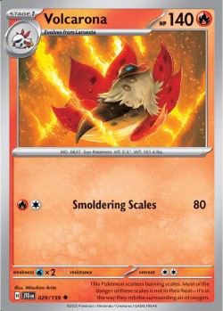 Carte Pokémon: Volcarona