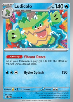 Carte Pokémon: Ludicolo