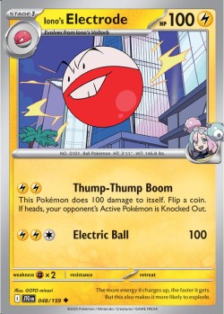 Carte Pokémon:  Iono's Electrode