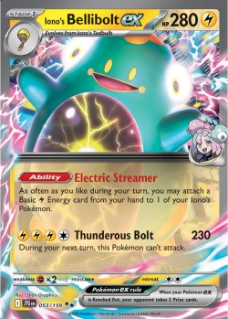 Carte Pokémon:  Iono's Bellibolt ex