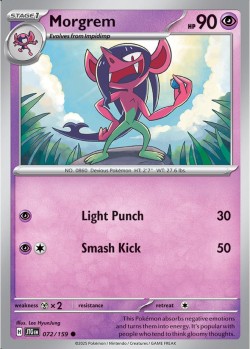 Carte Pokémon: Morgrem