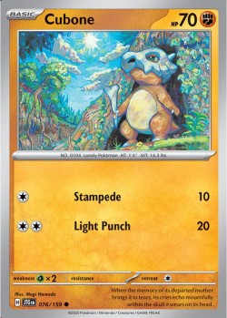 Carte Pokémon: Cubone