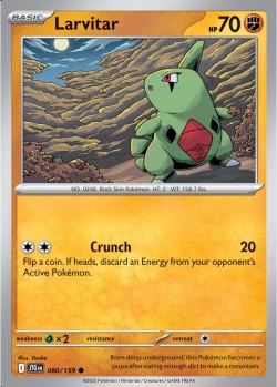 Carte Pokémon: Larvitar