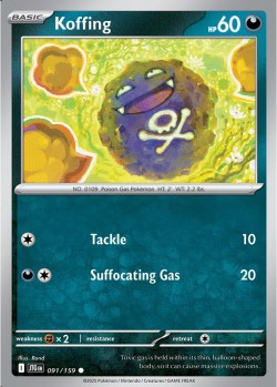 Carte Pokémon: Koffing