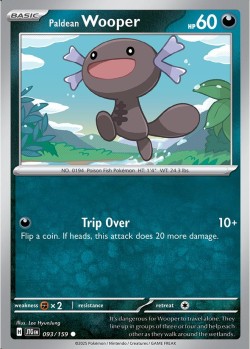Carte Pokémon: Paldean Wooper