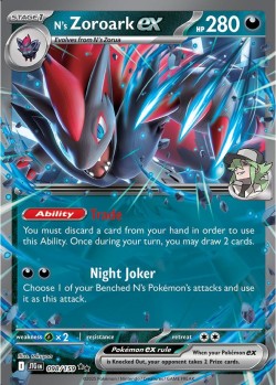 Carte Pokémon: N's Zorua ex