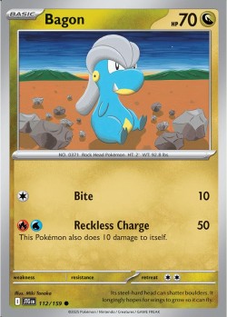 Carte Pokémon: Bagon