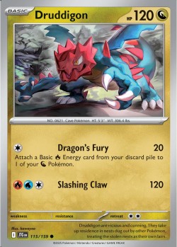 Carte Pokémon: Druddigon