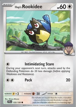 Carte Pokémon: Hop's Rookidee