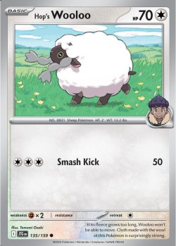 Carte Pokémon: Hop's Wooloo