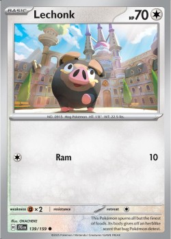 Carte Pokémon: Lechonk