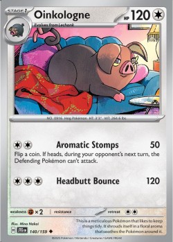 Carte Pokémon: Oinkologne