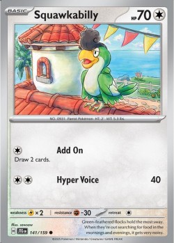 Carte Pokémon: Squawkabilly