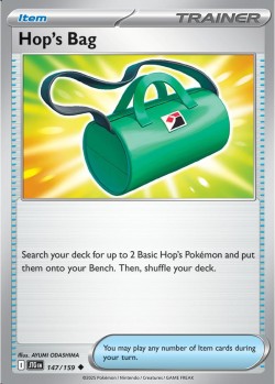 Carte Pokémon: Hop's Bag