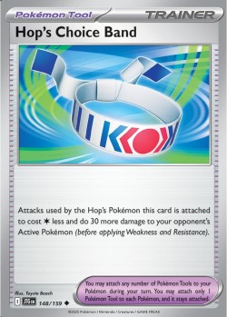 Carte Pokémon: Hop's Choice Band