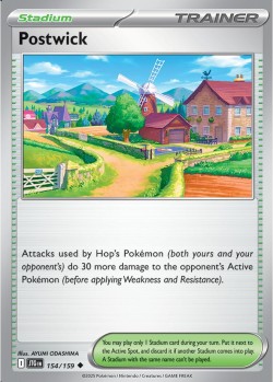 Carte Pokémon: Postwick