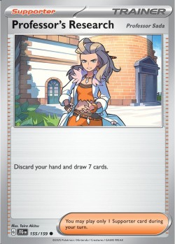 Carte Pokémon: Professor's Research