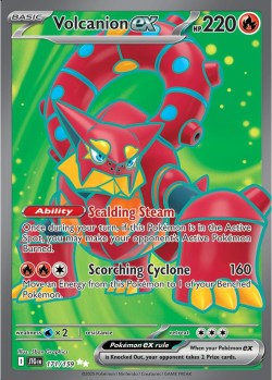 Carte Pokémon: Volcanion ex