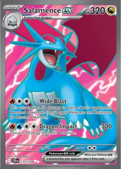 Carte Pokémon: Salamence ex