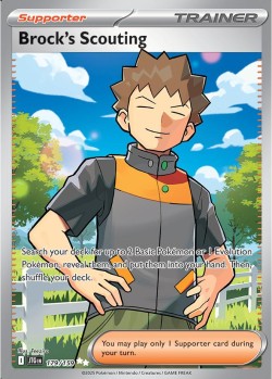 Carte Pokémon: Brock's Scouting