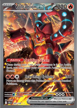 Carte Pokémon: Volcanion ex