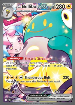 Carte Pokémon:  Iono's Bellibolt ex