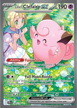 Carte Pokémon: Lillie's Clefairy ex